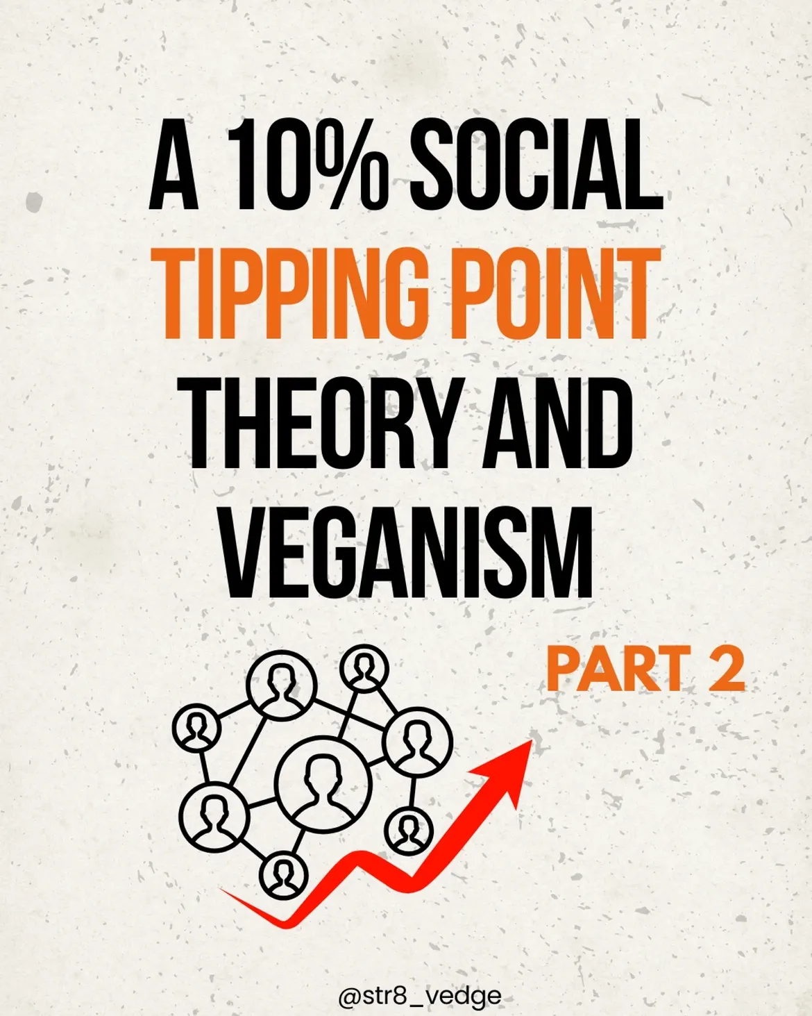 A 10% social tipping point theory and veganism - Part 2